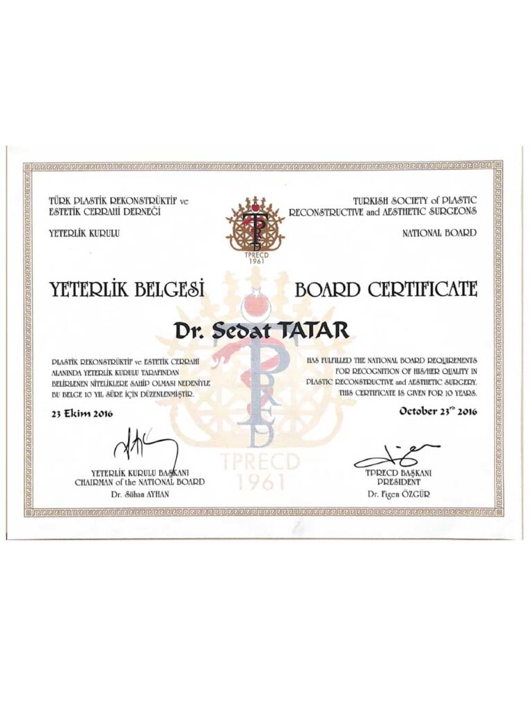 sedat tatar best aesthetic surgery in turkey