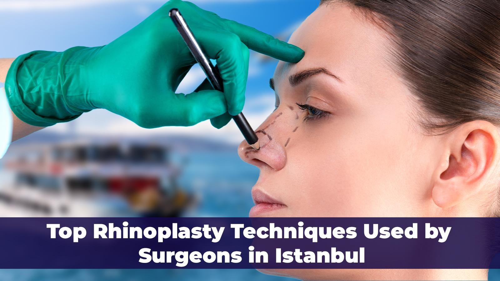 Top Rhinoplasty Techniques Used by Surgeons in Istanbul